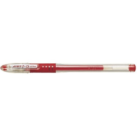DŁUGOPIS ŻELOWY PILOT G1 GRIP CZERWONY Pilot