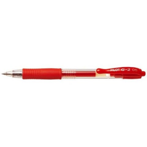 Długopis żelowy Pilot G-2 0.5mm czerwony Pilot