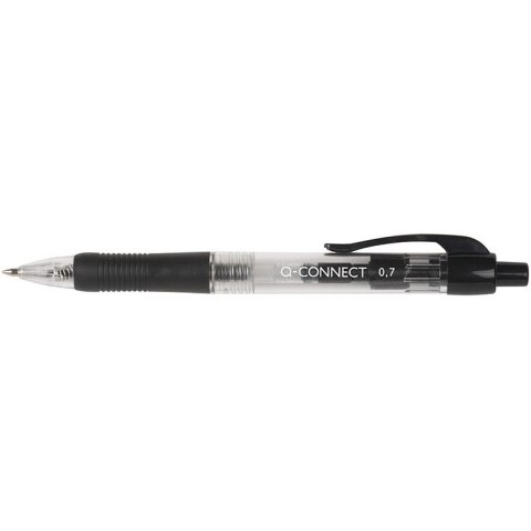 Długopisy Q-Connect 0.7mm czarne (10) Q-CONNECT