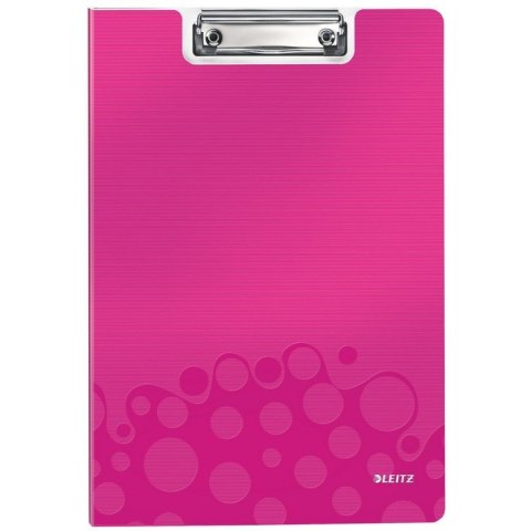 TECZKA Z KLIPEM LEITZ WOW A4 RÓŻOWA Leitz