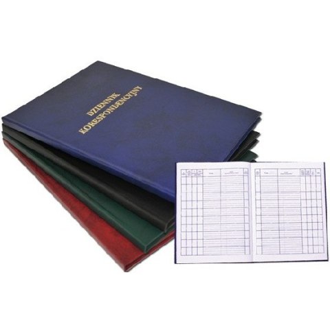 Dziennik korespondencyjny A4 96 kartek zielony BARBARA