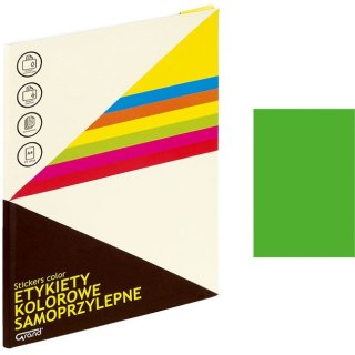 ETYKIETY A4 GRAND 210mm*297mm ZIELONE (25) Grand