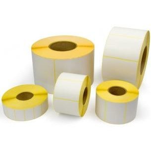 Etykiety na rolce Emerson 58x43mm białe (800) Emerson