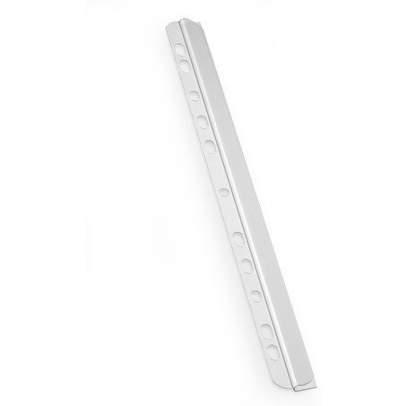 GRZBIETY WSUWANE Z PERFORACJĄ 3mm PRZEZROCZYSTE (50) Durable