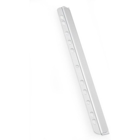 GRZBIETY WSUWANE Z PERFORACJĄ 6mm PRZEZROCZYSTE (50) Durable