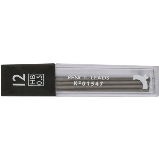 Grafity do ołówków Q-Connect 0.5mm HB (12) Q-CONNECT