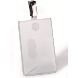 HOLDER DO KARTY DURABLE 54*85mm PIONOWY (25) Durable