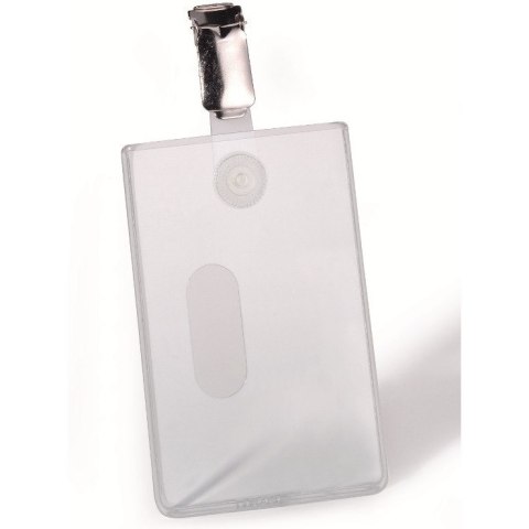 HOLDER DO KARTY DURABLE 54*85mm PIONOWY (25) Durable