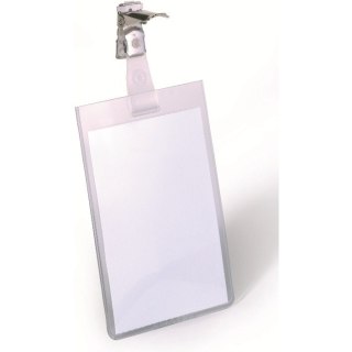 IDENTYFIKATOR DURABLE 60*90mm PIONOWY Z KLIPEM (25) Durable
