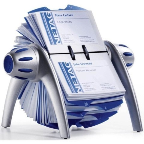 WIZYTOWNIK OBROTOWY DURABLE VISIFIX FLIP 400w SREBRNY Durable