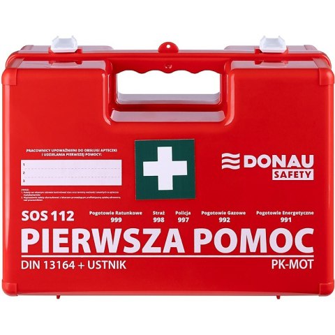 Apteczka firmowa Donau Safety DIN 13164 (+ ustnik) w pudełku Donau Safety