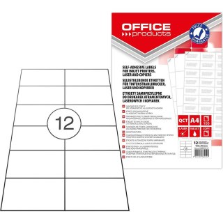 Etykiety Office Products A4 105x48mm białe (100) Office Products