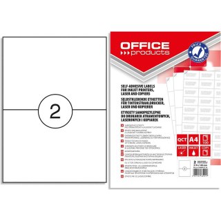 Etykiety Office Products A4 210x148mm białe (100) Office Products