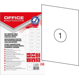 Etykiety Office Products A4 210x297mm białe (100) Office Products