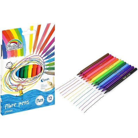 Flamastry Fiorello Fun 12 kolorów FIORELLO