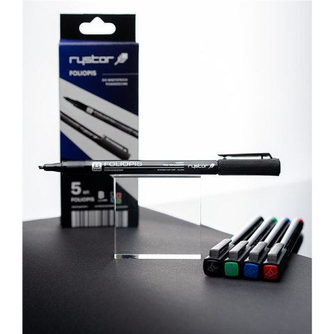 Foliopisy permanentne Rystor FB-25 2.5mm 4 kolory (5) Rystor