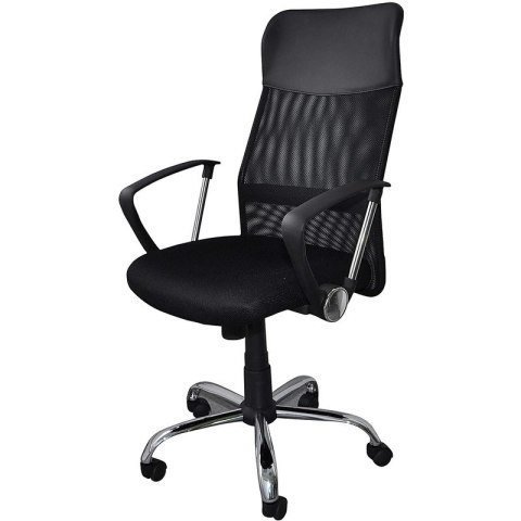 Fotel biurowy Office Products Corfu czarny Office Products