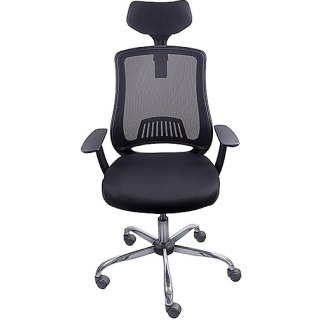 Fotel biurowy Office Products Itaka czarny Office Products