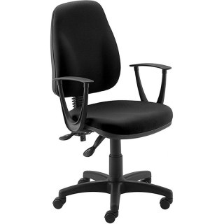 Fotel biurowy Office Products Paros czarny Office Products