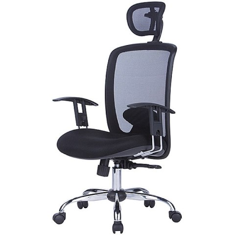 Fotel biurowy Office Products Samos czarny Office Products