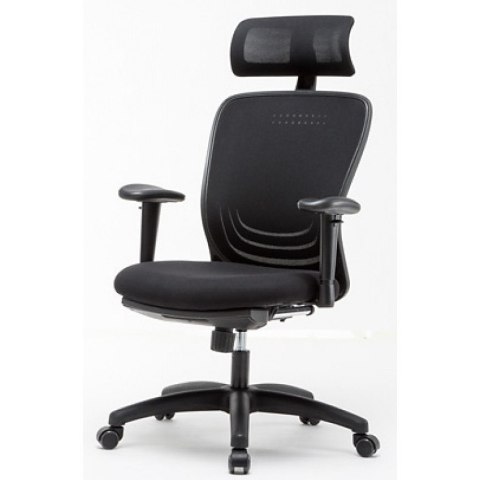 Fotel biurowy Office Products Zakynthos czarny Office Products