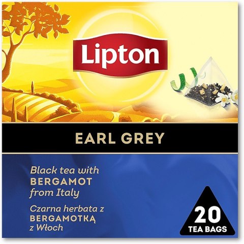 Herbata Lipton Piramid czarna Earl Grey (20) Lipton