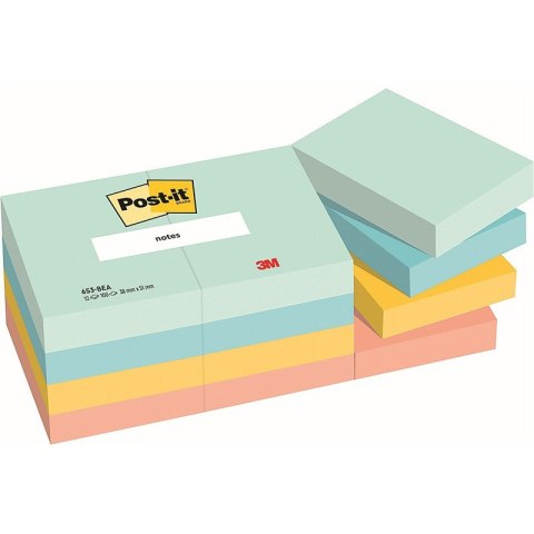 Karteczki Post-it 38x51mm (653-BEA) (12x100) Post-it