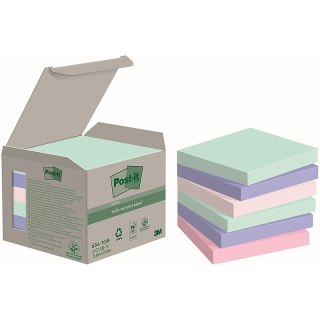 Karteczki Post-it 76x76mm (654-1GB) 3 kolory (6x100) Post-it
