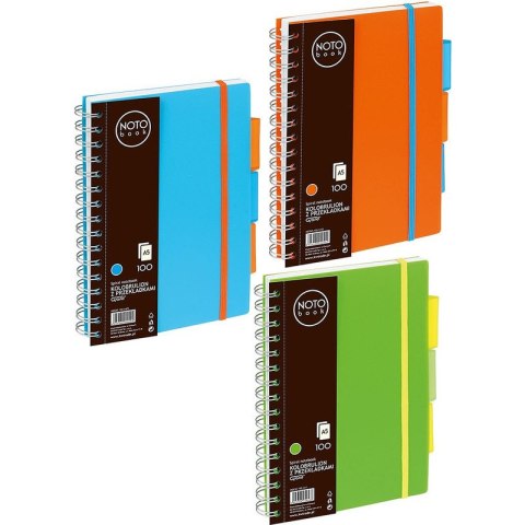 Kołobrulion Grand NOTObook A5/100k kratka niebieski Grand