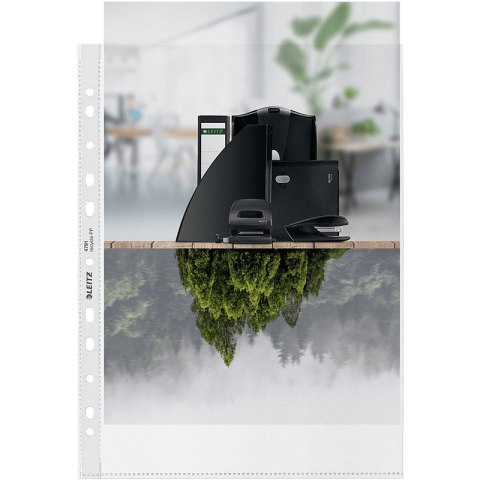 Koszulki Leitz Recycle A4/100µm groszkowe (100) Leitz