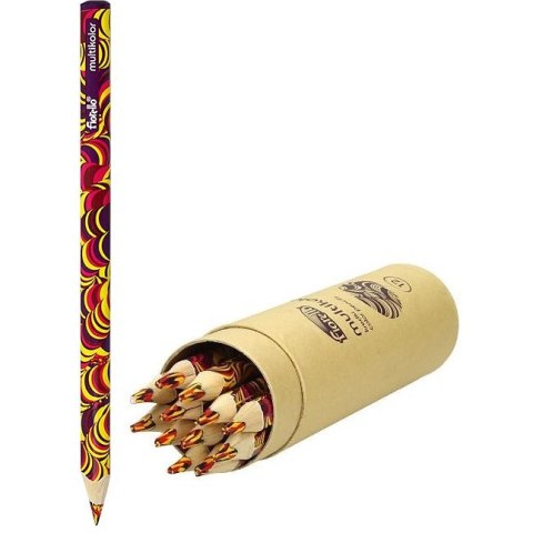 Kredki ołówkowe Fiorello Multikolor 12 kolorów FIORELLO