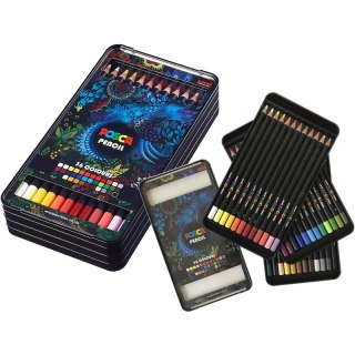 Kredki ołówkowe Uni POSCA 36 kolorów Uni
