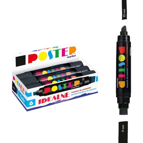 Marker Fiorello Poster GR-1712 czarny FIORELLO