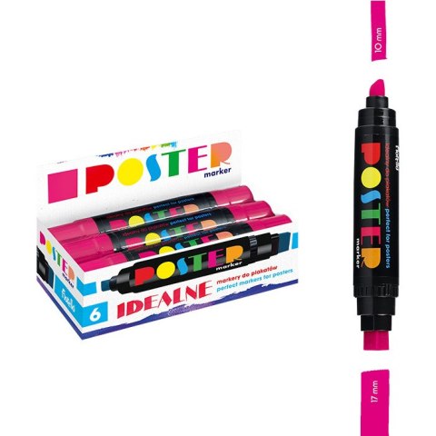 Marker Fiorello Poster GR-1712 różowy FIORELLO