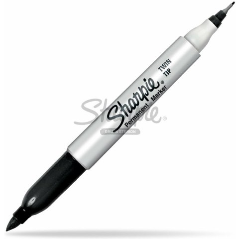 Marker permanentny Sharpie Twin Tip czarny SHARPIE