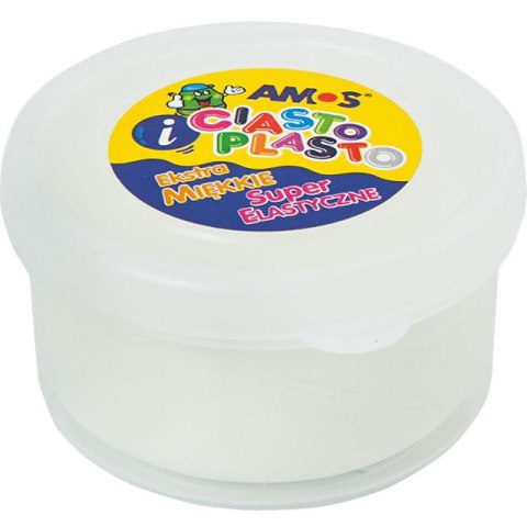 Masa plastyczna Amos Ciasto-Plasto 30g biała Amos