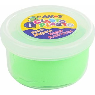 Masa plastyczna Amos Ciasto-Plasto 30g neon zielony Amos