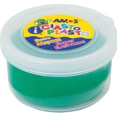 Masa plastyczna Amos Ciasto-Plasto 30g zielona Amos
