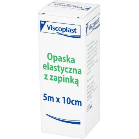 Opaska elastyczna Viscoplast 5mx10cm z zapinką Viscoplast
