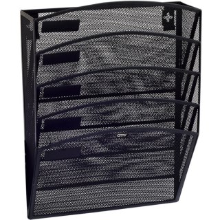 Pojemnik na dokumenty Grand GR-080 naścienny metalowy czarny Grand