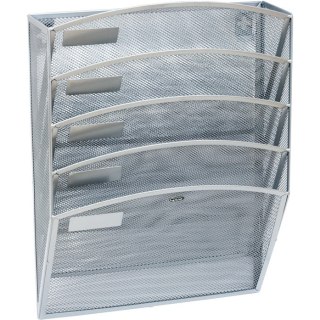 Pojemnik na dokumenty Grand GR-080 naścienny metalowy srebrny Grand