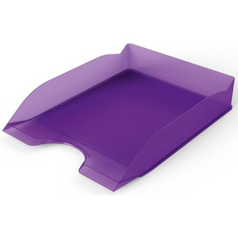 Półka na dokumenty Durable Basic A4 transparentna fioletowa Durable