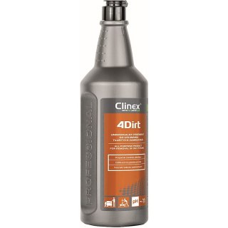 Preparat CLINEX 4Dirt 1L, do usuwania tłustych zabrudzeń Clinex