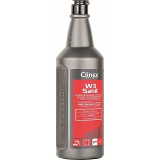 Preparat CLINEX W3 Sanit 1L, do mycia sanitariatów Clinex
