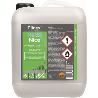 Preparat do dezynfekcji układów klimatyzacji i wentylacji CLINEX Nano Protect Silver Nice 5L Clinex