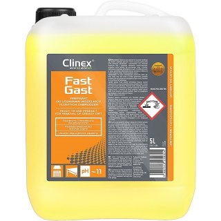 Preparat do usuwania tłustych zabrudzeń CLINEX Fast Gast, 5l Clinex