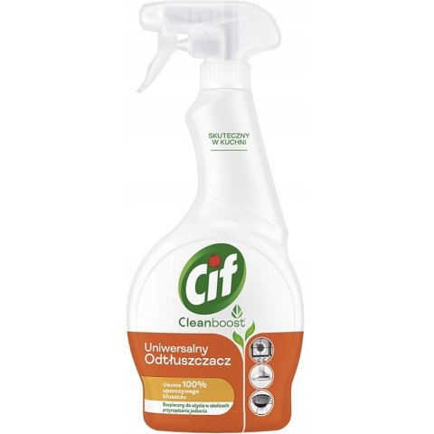Spray Cif Cleanboost 500ml Odtłuszczacz CIF