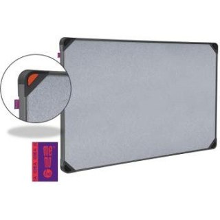 Tablica filcowa MemoBe Idea Edge 90x60cm rama aluminiowa czarna MemoBe
