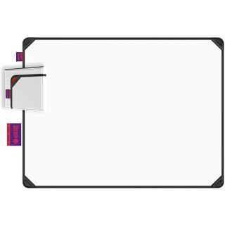 Tablica suchościeralna MemoBe Idea Edge 60x45cm rama aluminiowa czarna MemoBe