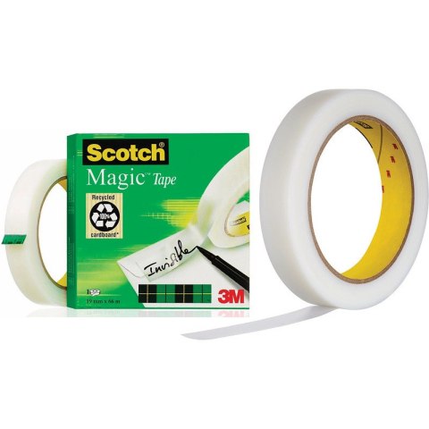 Taśma biurowa Scotch Magic 19mm/66m matowa Scotch